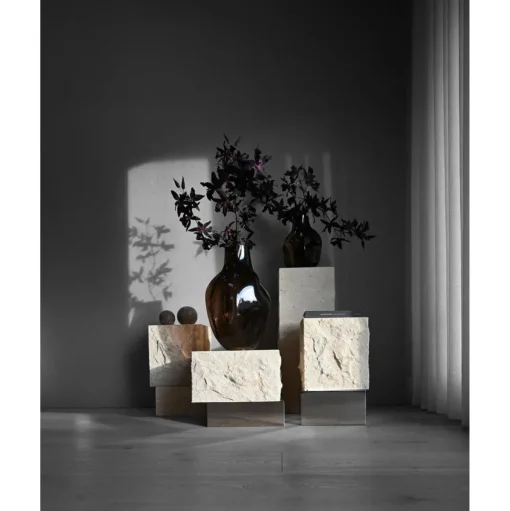 101 Copenhagen Bakku Vase Medium Smoked Forest