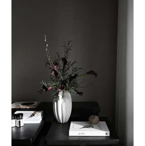 101 Copenhagen Bloom Slim Vase Lille Bone White
