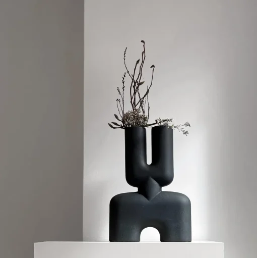 101 Copenhagen Cobra Double Vase Medium Sort