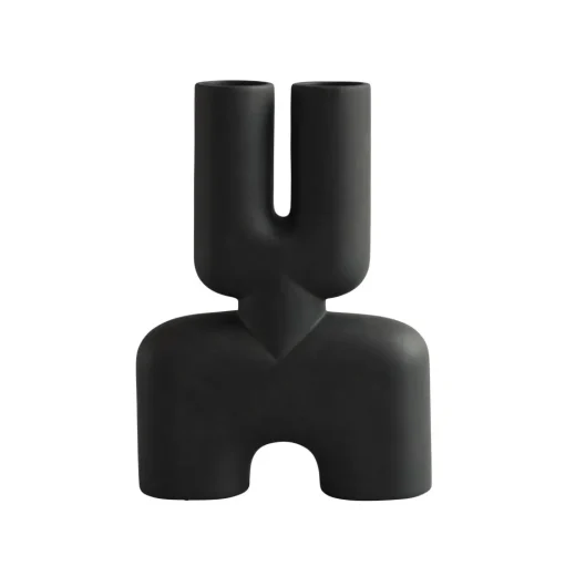 101 Copenhagen Cobra Double Vase Medium Coffee