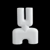 101 Copenhagen Cobra Double Vase Mellem Bone White