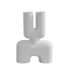 101 Copenhagen Cobra Double Vase Medium Bubble White