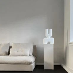 101 Copenhagen Cobra Double Vase Medium Bubble White