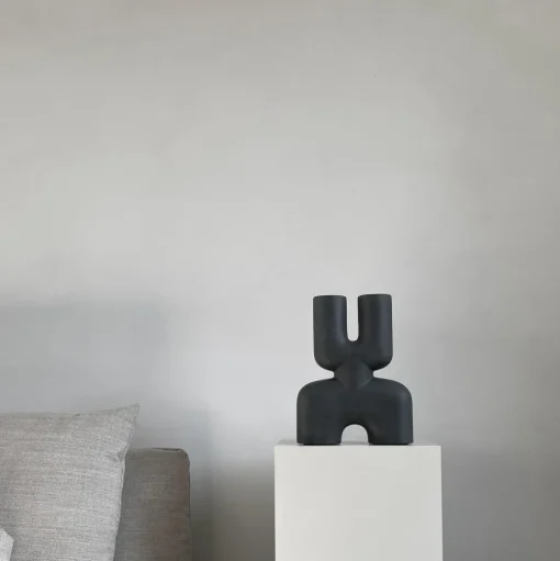 101 Copenhagen Cobra Double Vase Mini Sort