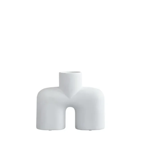 101 Copenhagen Cobra Uno Vase Mellem Bone White