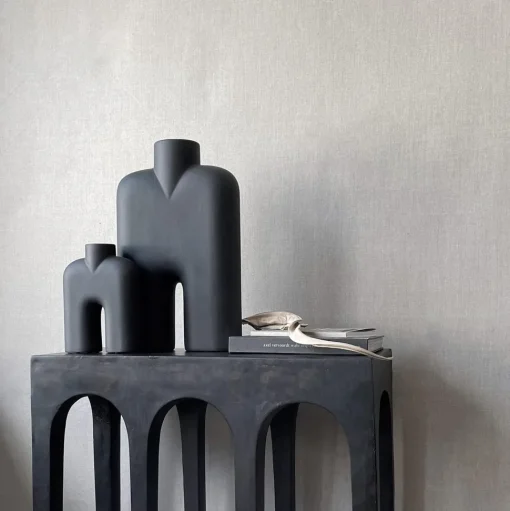 101 Copenhagen Cobra Vase Høj Medium Coffee