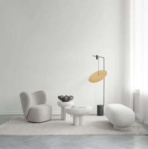 101 Copenhagen Crown Sofabord Høj Bone White