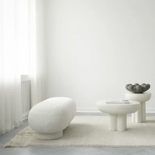 101 Copenhagen Crown Sofabord Høj Bone White