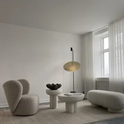 101 Copenhagen Crown Sofabord Høj Bone White