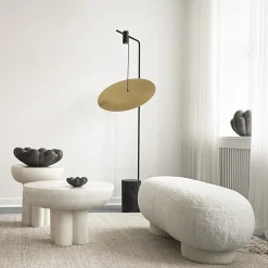 101 Copenhagen Crown Sofabord Lav Bone White