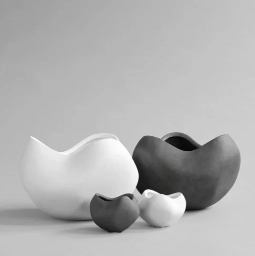101 Copenhagen Curve Skål Stor Bone White