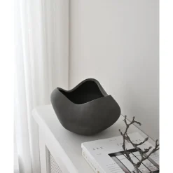 101 Copenhagen Curve Skål Stor Mørkegrå