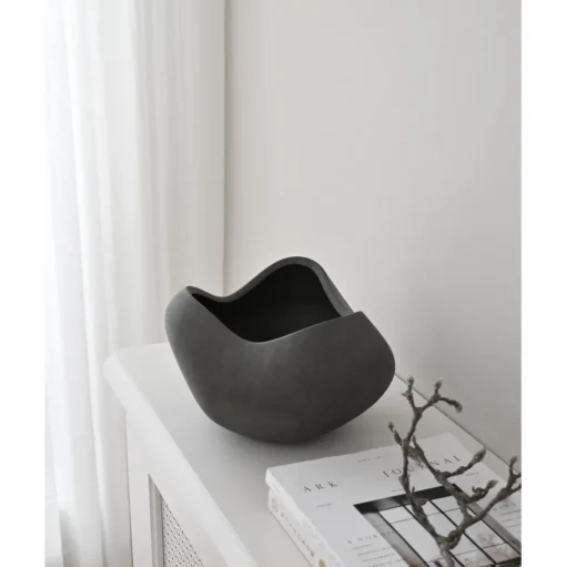 101 Copenhagen Curve Skål Stor Mørkegrå