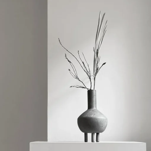 101 Copenhagen Duck Vase Fat Mørkgrå
