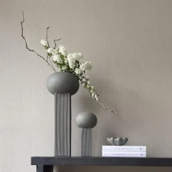 101 Copenhagen Empire Vase Stor Mørkgrå