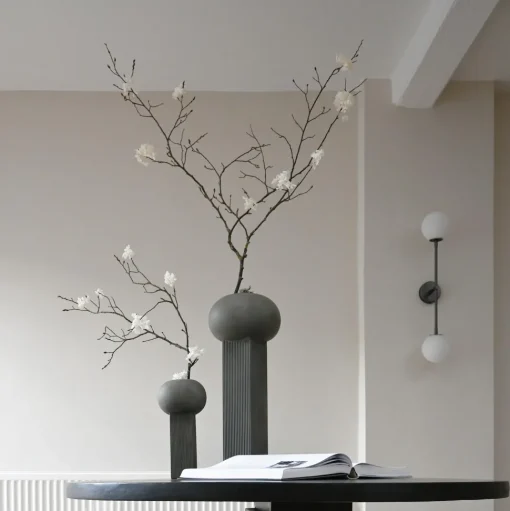 101 Copenhagen Empire Vase Stor Mørkgrå