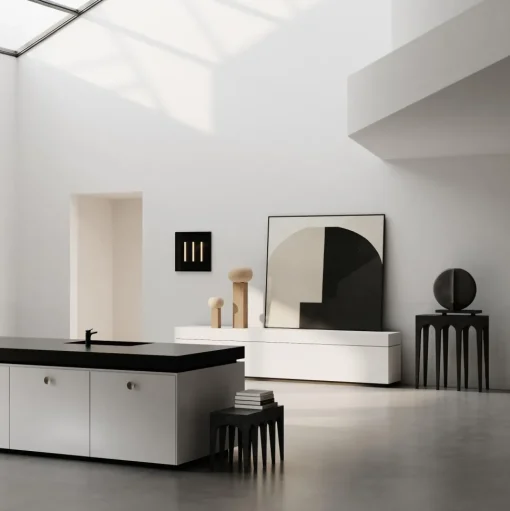 101 Copenhagen Guggenheim Vase Stor Sort
