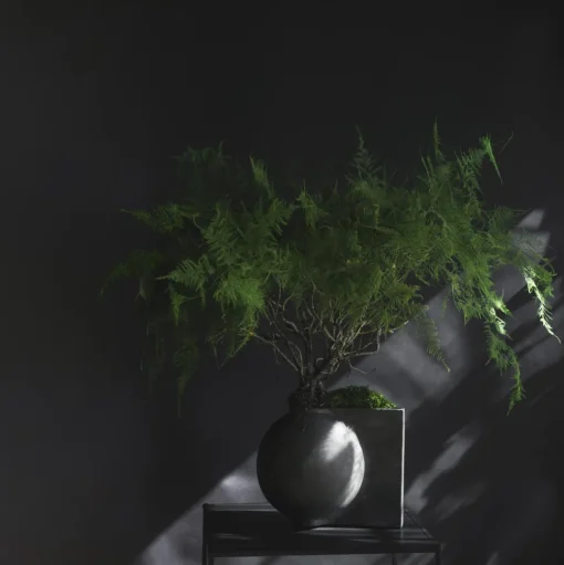 101 Copenhagen Offset Vase Mini Mørkgrå