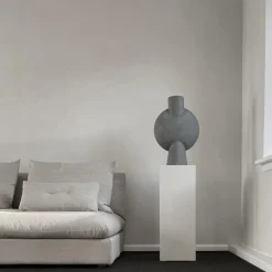 101 Copenhagen Sphere Vase Bubl Hexa Mørkgrå