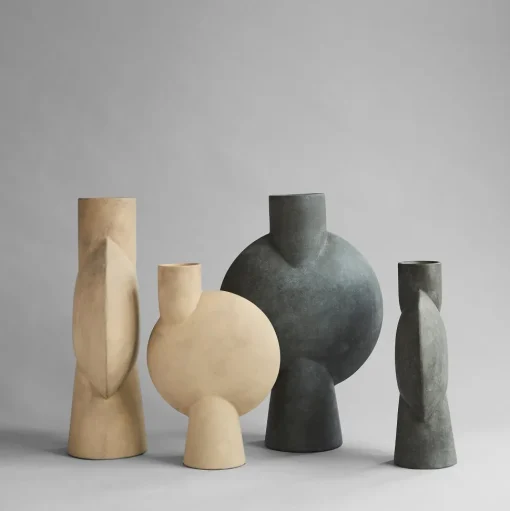 101 Copenhagen Sphere Vase Bubl Hexa Mørkgrå