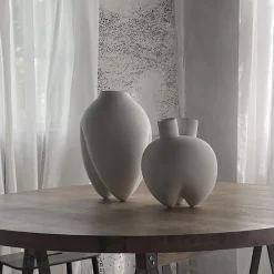 101 Copenhagen Sumo Vase Horns Bone White
