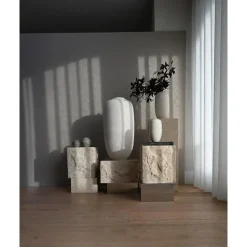101 Copenhagen Temple Sofabord Høj Krom/Limestone