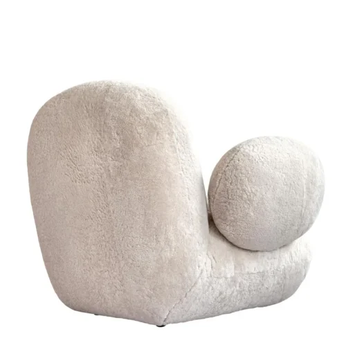 101 Copenhagen Toe Lánestol Med Armlán Sandshell/Sheepskin