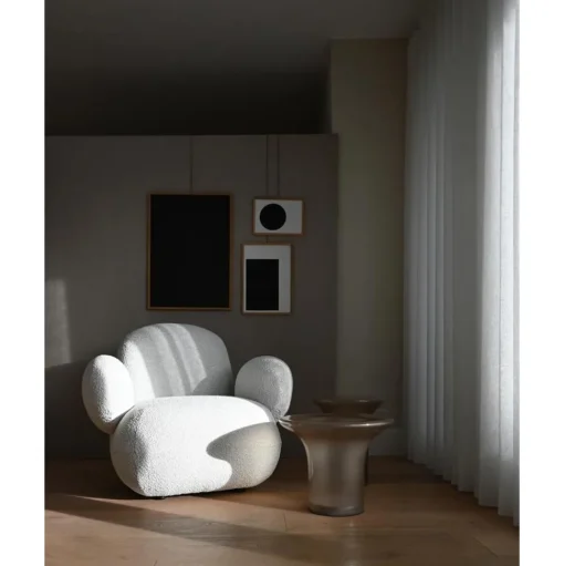 101 Copenhagen Toe Lánestol Med Armlán Sandshell/Sheepskin