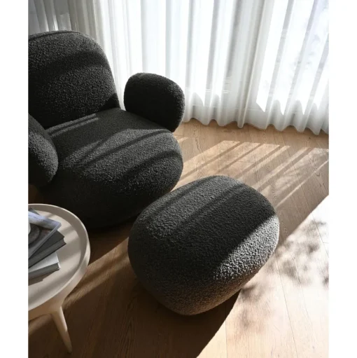 101 Copenhagen Toe Ottoman Deep Taupe
