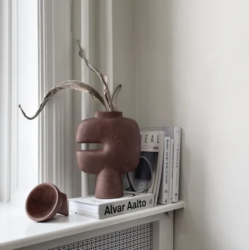 101 Copenhagen Tribal Vase Medium Terracotta