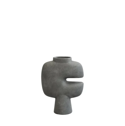 101 Copenhagen Tribal Vase Medium Mørkgrå