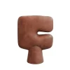 101 Copenhagen Tribal Vase Stor Terracotta