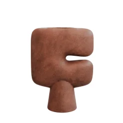 101 Copenhagen Tribal Vase Stor Terracotta