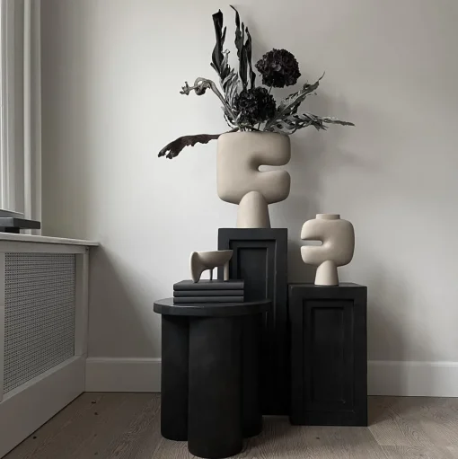 101 Copenhagen Tribal Vase Stor Sand