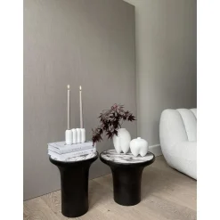 101 Copenhagen Trumpet Sidebord Lav Calacatta