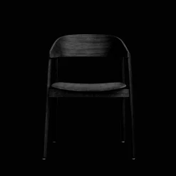 Andersen Furniture AC2 Spisebordsstol m. Armlán Sort