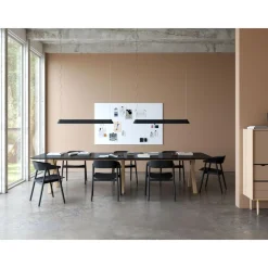 Andersen Furniture AC2 Spisebordsstol m. Armlán Sort