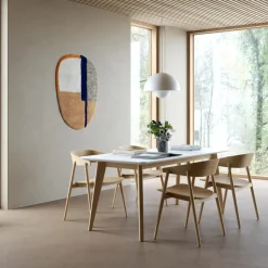 Andersen Furniture AC2 Spisebordsstol m. Armlán Egetrá