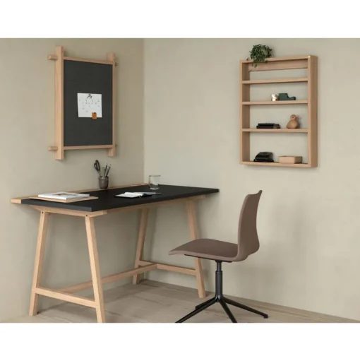 Andersen Furniture A-Podium Hylde 70x10x52 Hvidlakeret Eg
