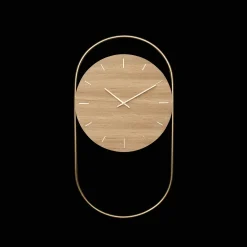 Andersen Furniture A-Wall Clock Egetrá/Messing