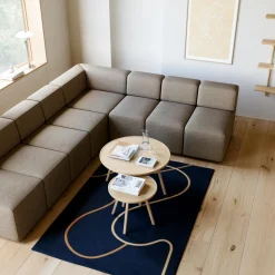 Andersen Furniture Flow Gulvtáppe 165 cm Blå