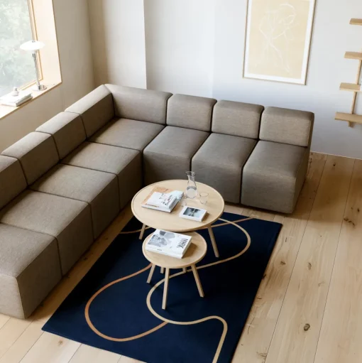 Andersen Furniture Flow Gulvtáppe 165 cm Blå