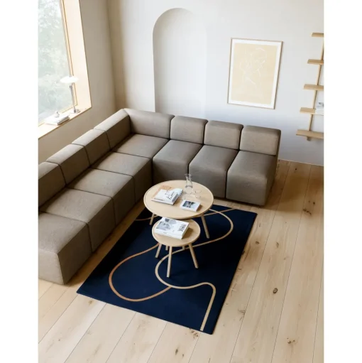 Andersen Furniture Flow Gulvtáppe 165 cm Blå
