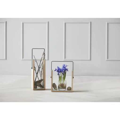 Andersen Furniture Lanterne Firkantet Høj Glas/Metal