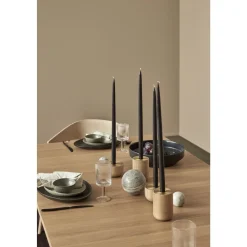 Andersen Furniture Nordic Fyrfadsholder Medium Egetrá