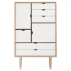Andersen Furniture S5 Skab Egetrá/Hvid