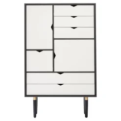 Andersen Furniture S5 Skab Sort/Hvid