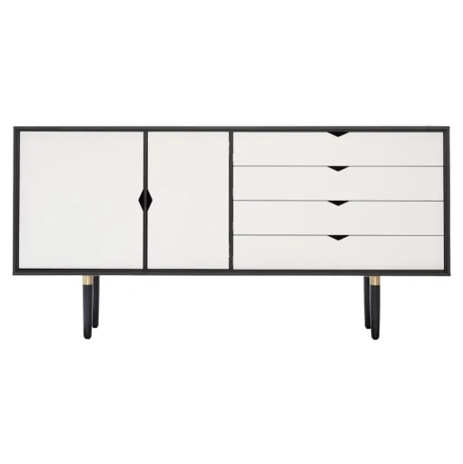 Andersen Furniture S6 Skab Sort/Hvid