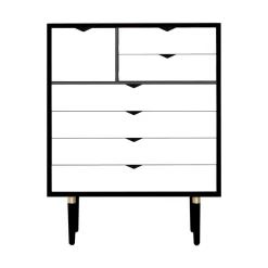 Andersen Furniture S8 Skab Sort/Hvid