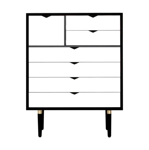 Andersen Furniture S8 Skab Sort/Hvid